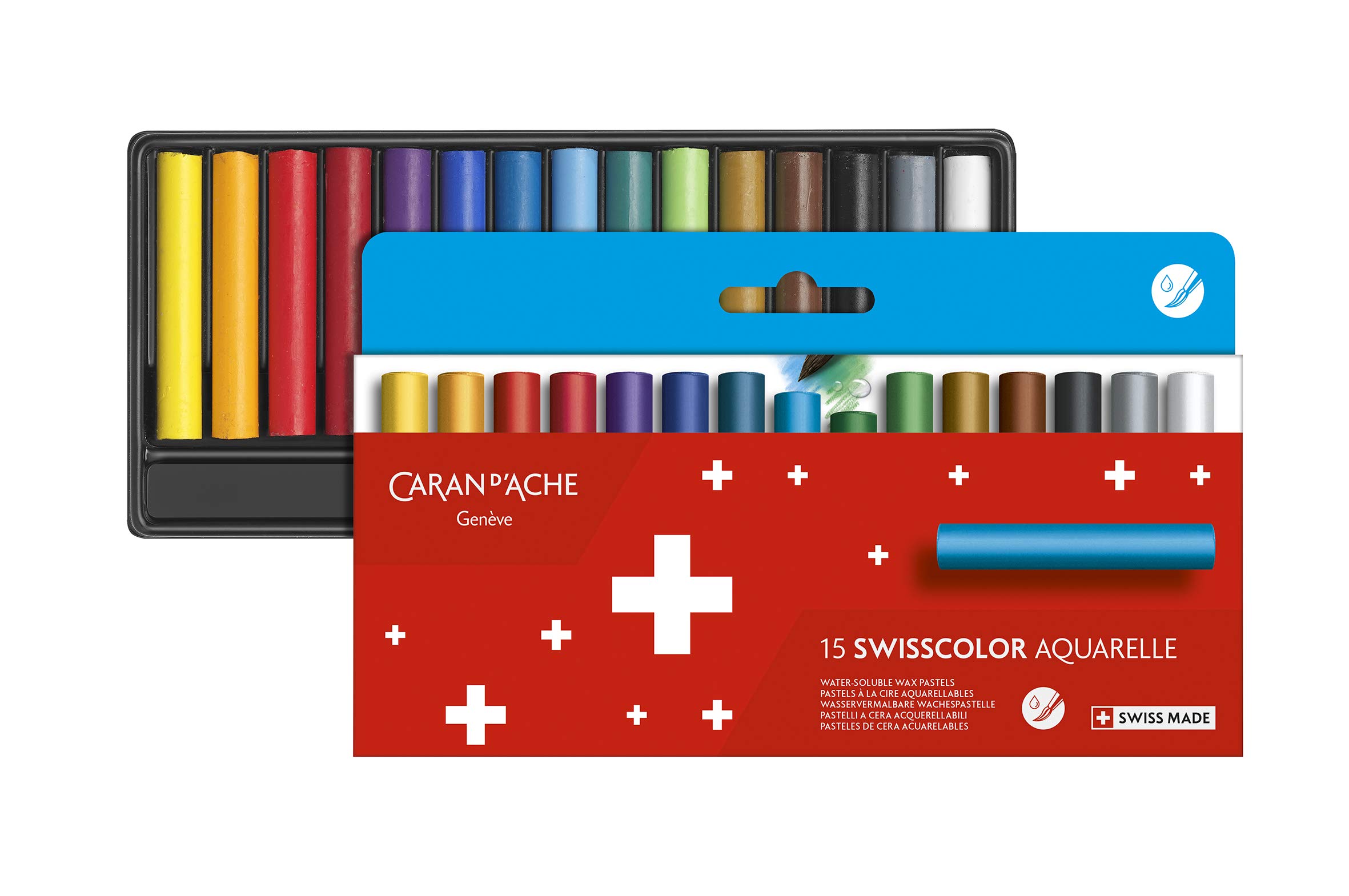 Amazon | CARAN D'ACHE カランダッシュ パステル 水溶性 スイスカラー